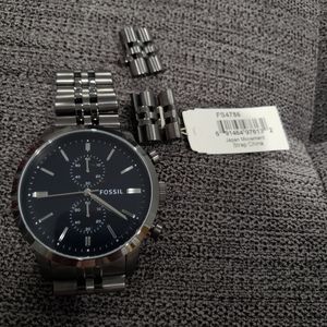 *Free Shipping*Fossil Stainless Steel Watch